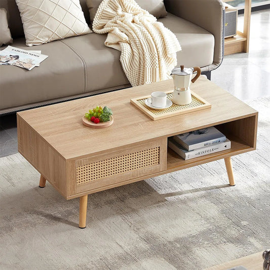 Kirsti Rattan Coffee Table